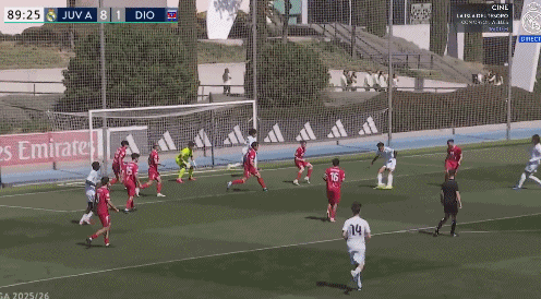 皇马U19小将恩佐-阿尔维斯帽子戏法助球队9-1大胜